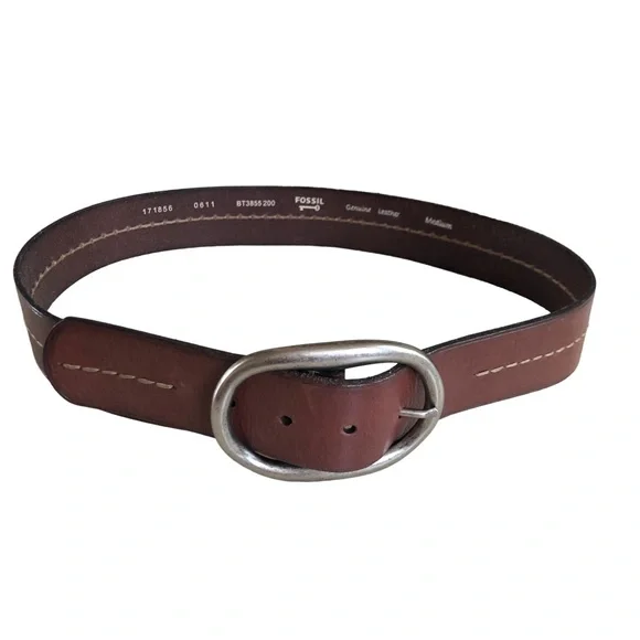 Fossil Chocolate Brown Leather Belt M Sport Tourer Belt - MB1094200006 - Fossil main image 2